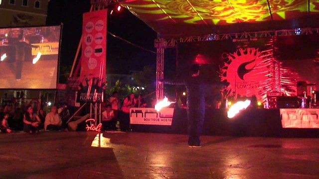 Aifique Khaikal – Fire Poi at PFF 2013