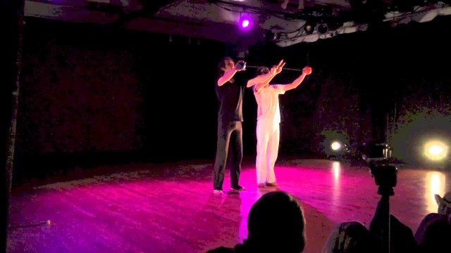 Noel and Drex – Foreways 3 Poi duet